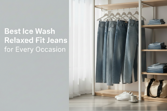 Best Ice Wash Relaxed Fit Jeans for Every Occasion