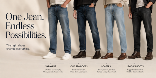 Best Shoes to Wear with Jeans: A Complete Men's Style Guide