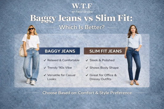 Baggy Jeans vs Slim Fit: Which Is Better?