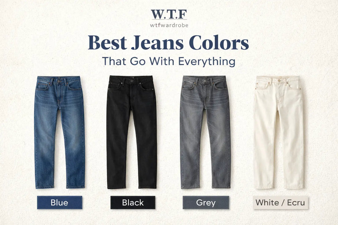 Jean Color Types How Many Types of Jeans for Mens? Full Style Guide – W.T.F - Witnessing ...