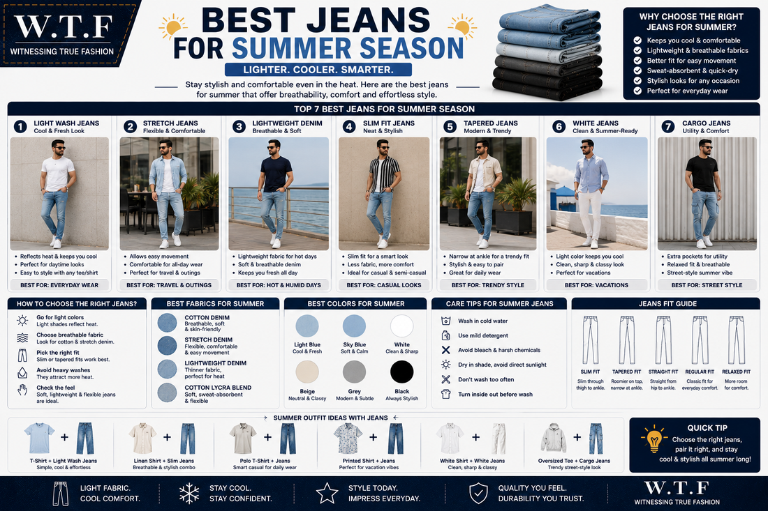 Best Jeans for Summer Season