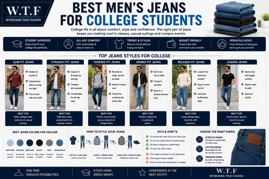 Best Men's Jeans for College Students