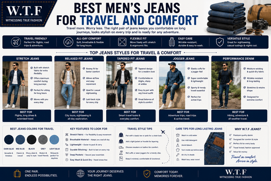 Best Men's Jeans for Travel and Comfort