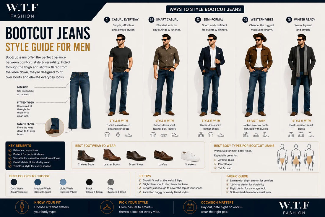 Bootcut Jeans: Complete Style Guide