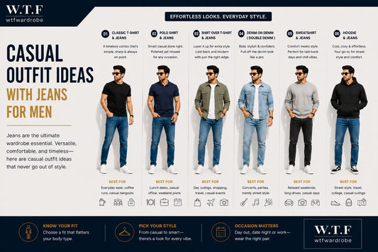 Casual Outfit Ideas with Jeans for Men