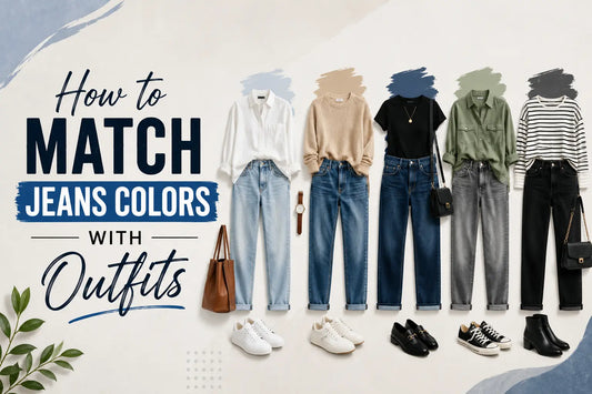 How to Match Jeans Colors with Outfits