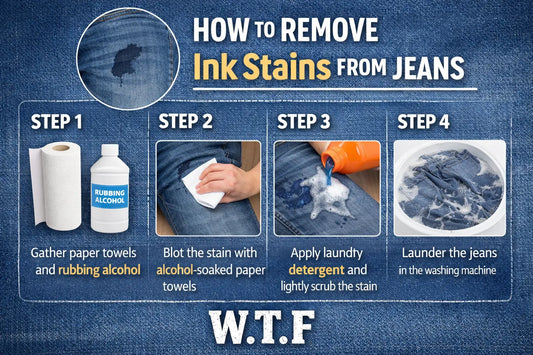 How to Remove Ink Stains from Jeans