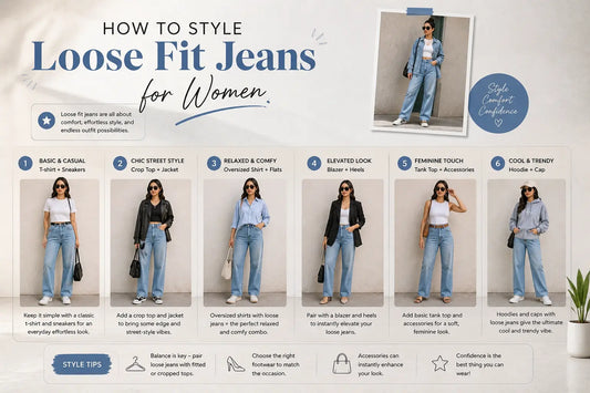 How to Style Loose Fit Jeans for Women