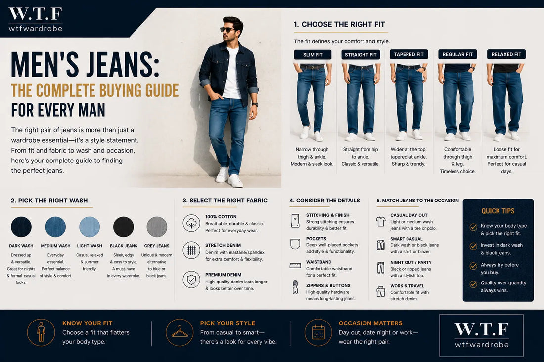 Men's Jeans: The Complete Buying Guide for Every Man