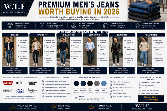 Premium Men's Jeans Worth Buying in 2026