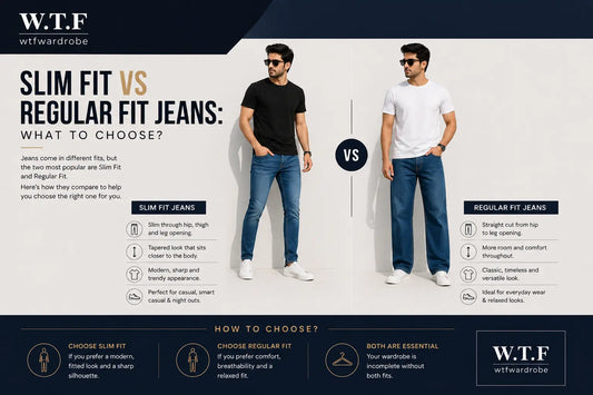 Slim Fit vs Regular Fit Jeans: What to Choose?