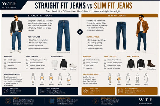 Straight Fit Jeans vs Slim Fit Jeans – Which Style is Better?