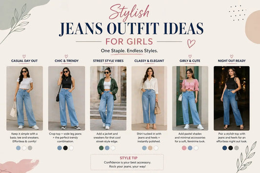 Stylish Jeans Outfit Ideas for Girls