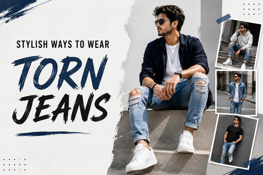 Stylish Ways to Wear Torn Jeans
