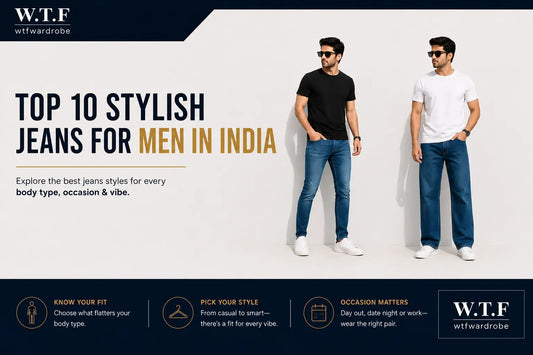 Top 10 Stylish Jeans for Men in India