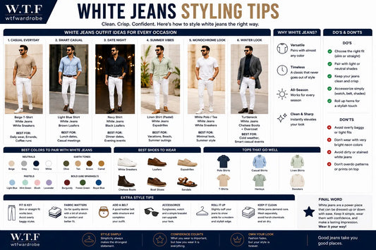 White Jeans Styling Tips (Do’s & Don’ts)