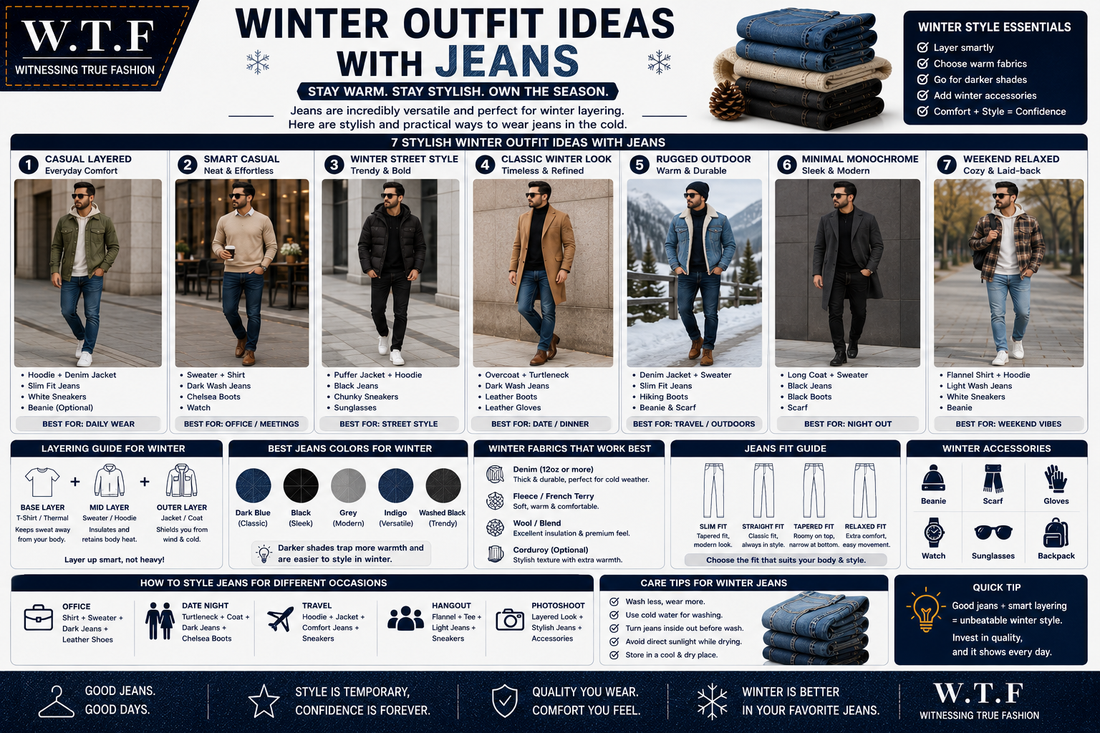 Winter Outfit Ideas with Jeans