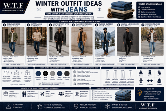 Winter Outfit Ideas with Jeans