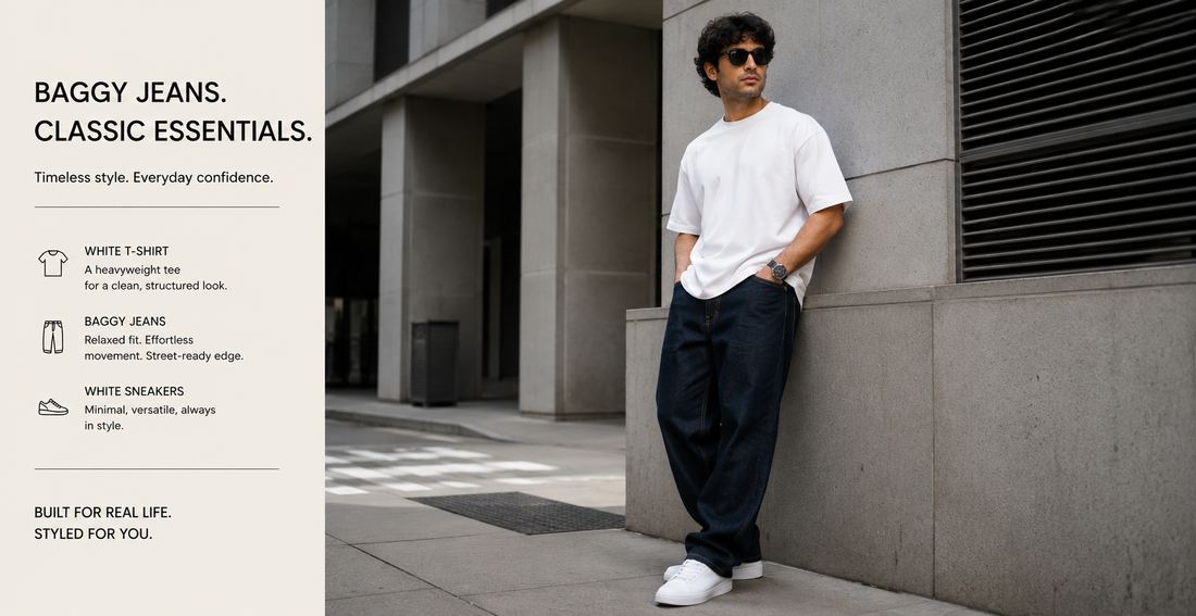 How to Style Baggy Jeans for Men: The Complete Guide