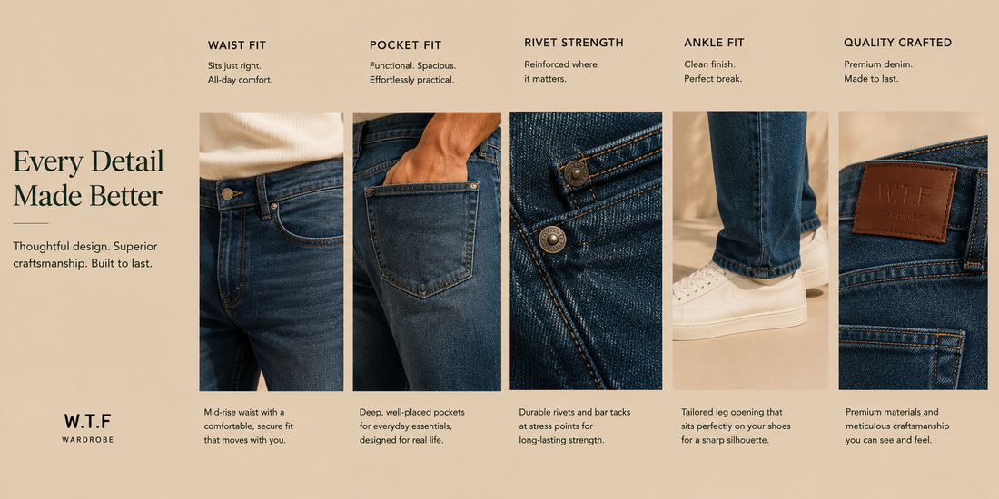 How Should Jeans Fit? Men's Complete Fit Guide