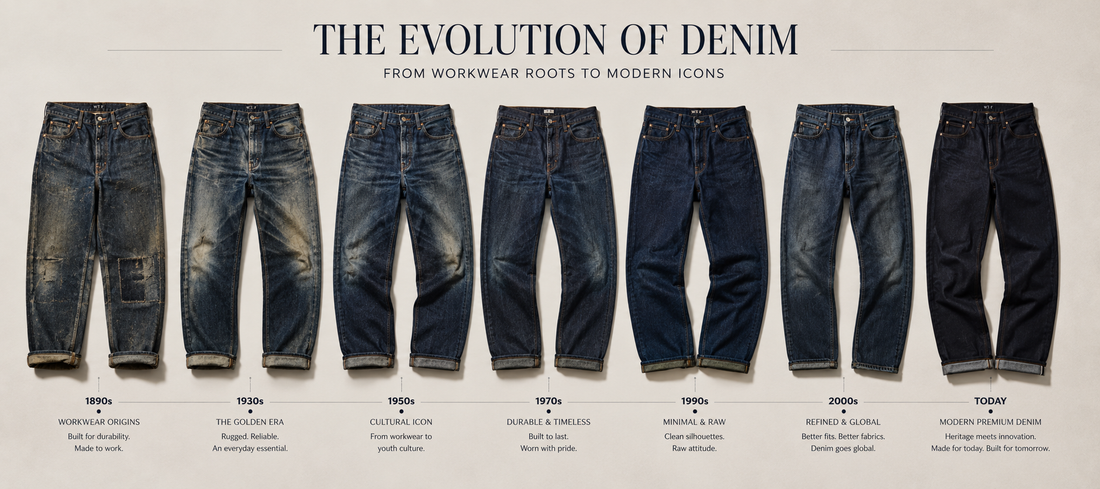 History of Denim: From Workwear Staple to Global Fashion Icon