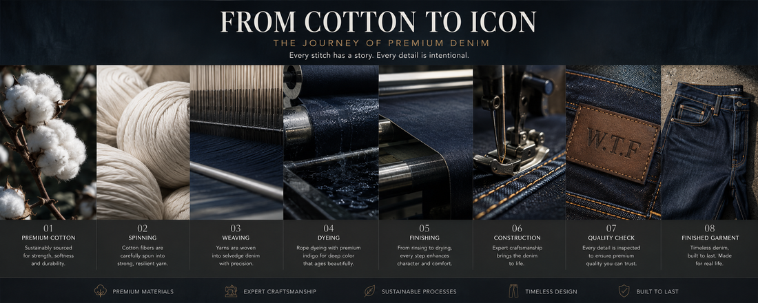 How Jeans Are Made: From Cotton Fields to the Perfect Pair