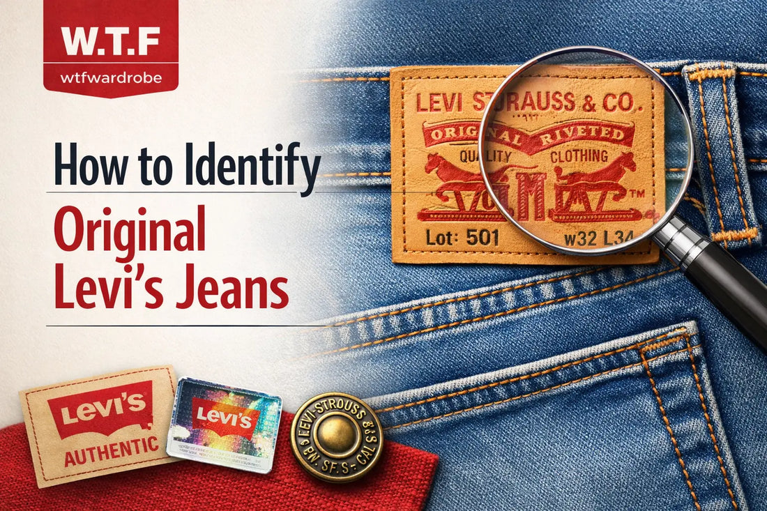 How to Identify Original Levis Jeans
