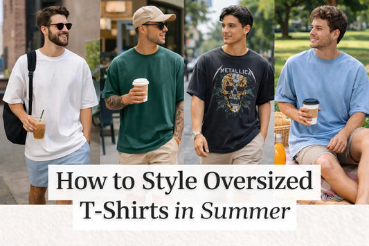 How to Style Oversized T-Shirts in Summer
