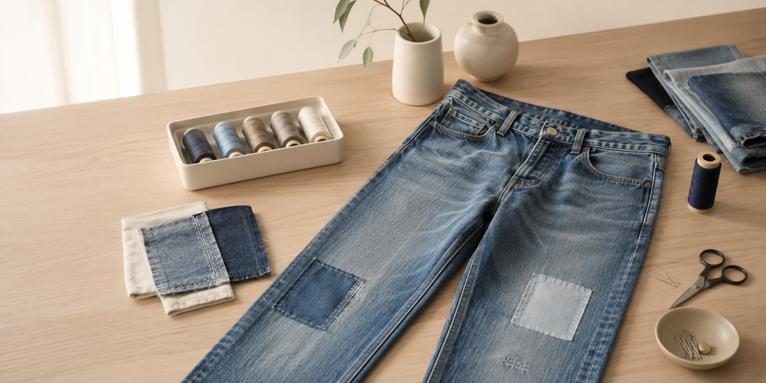 How to Restore and Upcycle Old Jeans