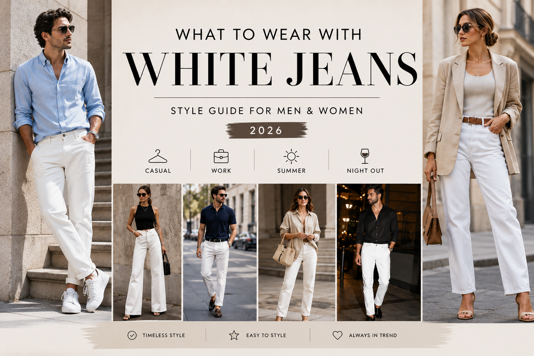 What to Wear with White Jeans: The Complete Style Guide for Men &  Women 2026 - 2027