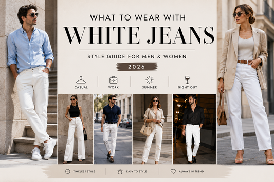 What to Wear with White Jeans: The Complete Style Guide for Men &  Women 2026 - 2027