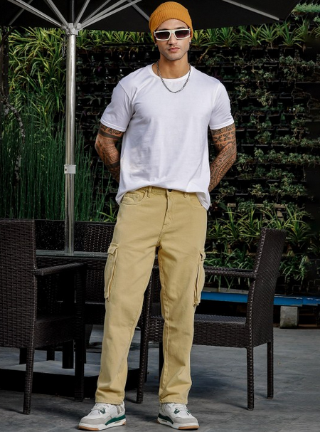 W.T.F. Men Comfort Relaxed Fit Jeans