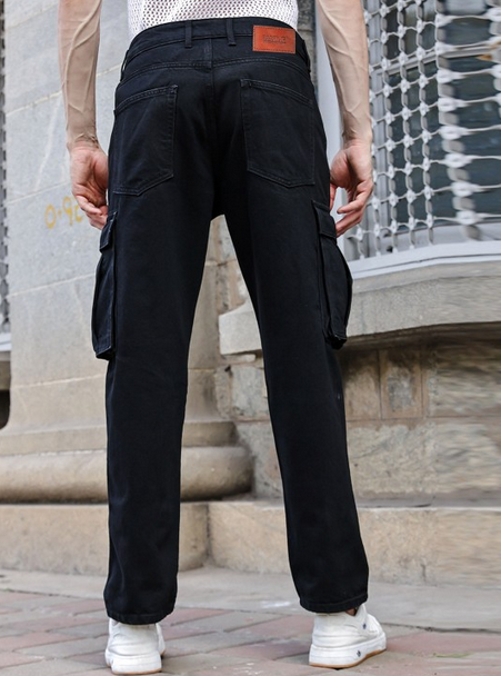 W.T.F Men Comfort Straight Fit Jeans